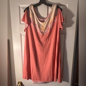Pink Shift Dress